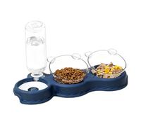 Cat Food Bowls | 15 Degree Tilted Non-Slip Dispenser,Cat Water and Food Bowl Set,for All Breeds Bunny Doggy Kitten Small Medium Large Home Night Long Trips Daily Balcony