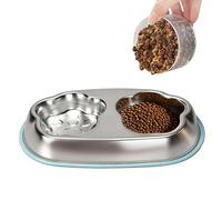 Cat Food Bowls Non-Slip Pet Feeder Container