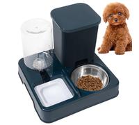 Cat Food Dispenser | Self Feeding and Watering Cat Bowls,Small to Medium Pet Food Dispensing and Drinking Supplies for Kittens Puppies at Home