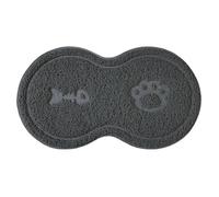 Cat Food Pad - 45x26cm Placemat Feeder, PVC Pet Bowl Mat, Waterproof Non-Slip Base with Dishwasher Friendly | Dura Power Pad