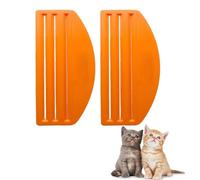 Cat Food Pouch Squeezer, 2Pieces Easy Dispensing Pouch Squeezer Tool, Portable Cat Treat, Pet Food Squeezers for Cats Treat, Compatible with Small, Medium, Large Breeds for Home, Travel, Feeding Use