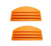 Cat Food Pouch Squeezer,3D Printing Cat Treat Squeezer, Squeeze Tool for CatTreats Pouch, Easy Dispensing Portable Tool for Breeds Animals Feeding Home Travel Kitchen (orange-2pcs)