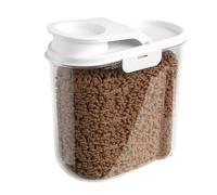 Cat Food Storage Container,Dog Food Containers with Lids Airtight | 2L Organizer Canister with Lid for Sugar Rice Cereal Nut Pasta Snack Kitchen Pantry Organization Apartment
