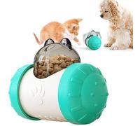 Cat Food Toy, Feeder Ball, Interactive Game for Your Cat, Fill with Food and Treats, Food Puzzles Ball Interactive Chase Training Toys for Small Puppy Cat