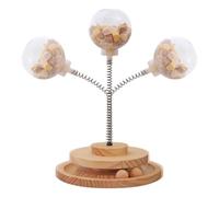Cat Food Toys - Cat Toy Interactive Cat Toys - Cat Kitten Spring Ball Kitty Toys Pet Puzzle Supplies Food Issue Birthday Gift Seduction Cat Treats.