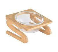 Cat Food Water Bowl, Feeding Bowls for Pets, Raised and Tilted Raised Pet Bowl with Splash Guard, Cat Food Bowls for Small, Medium Cats and Dogs