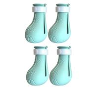 Cat Foot Cover, Adjustable Multifunctional Kitten Foot Cover Comfortable Silicone for Bathing for Kittens (Green)