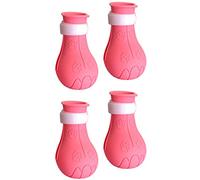 Cat Foot Cover, Adjustable Multifunctional Kitten Foot Cover Comfortable Silicone for Bathing for Kittens (Pink)