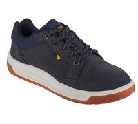 CAT Footwear - APA Cush Shoes for Men, Made from Full - Grain Cow Leather, Durable, Cushioned Foam Footbed, Recycled Sock Lining, Flexible for Everyday Support - Midnight - 10