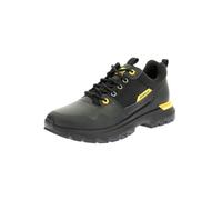 Caterpillar Men's CAT Mens Colorado Lo Nappa full-grain leather Trainers - Black - Size: 8
