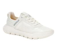 CAT Footwear - Hex Lite Vent Sneakers for Women, Made with Nylon Mesh, Durable, Moulded PU Foam Footbed, Recycled Sock Lining, Lightweight and Flexible for Everyday Support - Bright White - 6