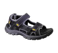 Caterpillar Men's CAT Mens Giles Full Grain Leather Sandals - Black - Size: 8