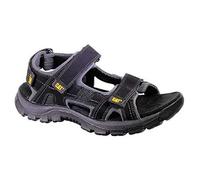 Caterpillar Men's CAT Mens Giles Full Grain Leather Sandals - Black - Size: 8