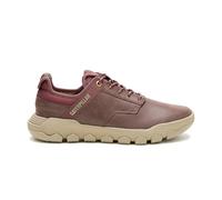 CAT Footwear Men's HEX LITE Leather Sneaker, Deep Mahogany Confidence, 6 UK
