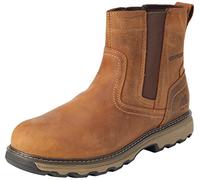 Mens Caterpillar Pelton Steel Toe/Midsole Safety Pull On Dealer Boots 6 to 12