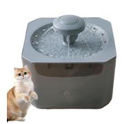 Cat Fountain | 2500ml Automatic Quiet Large Capacity Pet Supplies | Pet Water Dispenser - for Puppy Animal Travel Crate House Outside Feeding Drinking Night Hot Day Offices Indoor