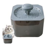 Cat Fountain,2500ml Large Capacity USB Rechargeable Pet Accessories - Automatic Water Dispenser - for Animal Travel Crate House Outside Feeding Tipping Night Hot Day Offices Indoor Home Puppy