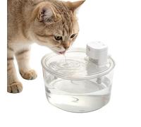 Cat Fountain - 3 Litre Sensor Rechargeable Quiet Water Dispenser, Pet Fountain - For Drinking Table Top Desk Puppies Kittens Dogs Pets Indoor and Room
