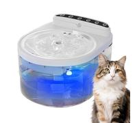 Cat Fountain | 3 Litres Silent Wireless Automatic | Water Fountain for Cats for Pet Hydration Indoors, Living Room, Reception, Balcony