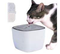 Cat Fountain - Anti-dry Pet Water Fountain, 2.5L Dog Water Dispenser | Automatic Pet Water Fountain With Smart LED Light, Ultra Quiet Pump Fountain For Multiple Pets, Provides Fresh, Filtered Water