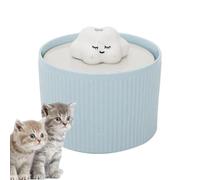 Cat Fountain, Chat Ceramic Water Fountain, 1.2L Automatic Pet Pets | Silent Dog Fountain, Pet Fountain, Distributor Except the Pump and Filter, and is designed to