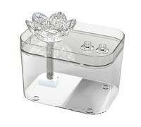 Cat Fountain - Filter Waterers USB Rechargeable | Silent Automatic Dog Water Dispenser - for Indoor Home Kitten Dogs, 4.72x4.72x6.29inch