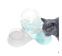 Cat Fountain, Food-Safe and Leak-Proof Drinking Water Dispenser with Siphon Technology, Automatic Water Dispenser for Dogs, for Puppies, Cats, Rabbits