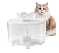 Cat Fountain - Plug-in USB Electric Non-Slip Dispenser | Automatic Water Station with Filtered Flow for Small and Medium Cats Indoor Living Rooms Balcony Rooms G