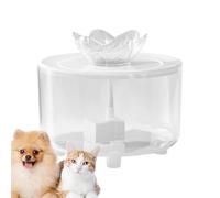 Cat Fountain - Portable Pet Water Dispenser, Continuous Water Flow, Safe and Material, Easy Cleaning Function | for Small and Medium Cats Who