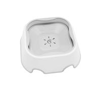Cat Fountain, Water Bowl with Floating Function for Cats, Leak-Proof Drinking Trough & Food Bowl Accessories for Small Animals, Kittens, Rabbits, Hamsters