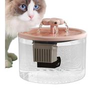 Cat Fountain Wireless - 15 x 15 cm Feely 1.2 L a Motion Sensor Quiet | Waterproof and Power: Jumping for Water in the House for Cats and Small Pets