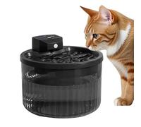 Cat Fountains for Drinking,2L Silent Kitten Drinker - Kitten Water Dispenser - for Pet Parents Animal Shelters Farm Owners Garage Barn Patio Cattery Hospital Living Room Bedroom Study