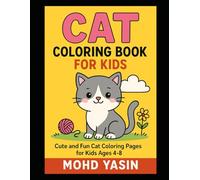 Cat Friends: Fun and Simple Coloring for Kids: Happy Kitties: A Cat Coloring Adventure