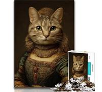 Cat from An Aristocratic Family 1000 Piece Jigsaw Puzzle for Adults And Teenagers,for Educational Game Challenge Toy for Is Ideal As A Gift for The Whole Family (38x26cm)