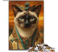 Cat from An Aristocratic Family Puzzles 1000 Pieces for Teenagers, Challenging Game for Is Ideal As A Gift for The Whole Family (26x38cm)