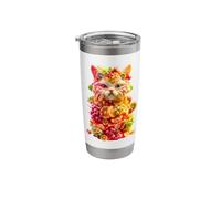 Cat Fruit Salad Stainless Steel Insulated Tumbler