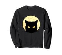 Cat Full Moon Cat Owner Sweatshirt
