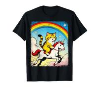 Cat Funny Streetwear Comic Design T-Shirt