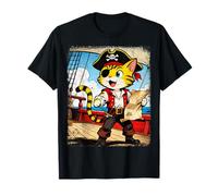 Cat Funny Streetwear Comic Design T-Shirt
