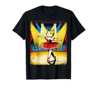 Cat Funny Streetwear Comic Design T-Shirt