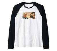 Cat Funny The Divine Strike Raglan Baseball Tee