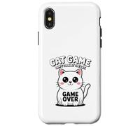 Cat Game Don't Look At The Cat Funny Cat For Men Women Case for iPhone X/XS