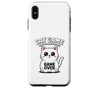 Cat Game Don't Look At The Cat Funny Cat For Men Women Case for iPhone XS Max