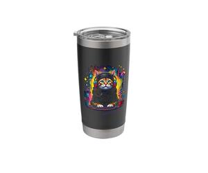 Cat Gamer Stainless Steel Insulated Tumbler