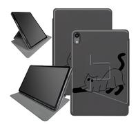 Cat Ghosts Case for iPad 10th Gen 10.9 inch 2022 Release (Model Number: A2696 A2757 A2777), 360 Degree Rotating Folding Stand Multiple Viewing Angles Case with Auto Sleep/WAK
