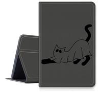 Cat Ghosts Case for Samsung Galaxy Tab A7 10.4-Inch 2020 (SM-T500/T505/T507), PU Leather Cover with Multi- Viewing Angles Folding Stand for Galaxy Tab A7 2020