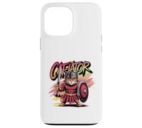 Cat Gladiator Epic Warrior Catlovers Case for iPhone 13 Pro Max