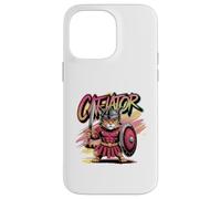 Cat Gladiator Epic Warrior Catlovers Case for iPhone 14 Pro Max