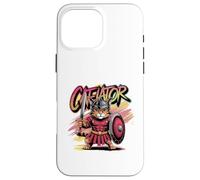 Cat Gladiator Epic Warrior Catlovers Case for iPhone 16 Pro Max