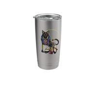 Cat Goddess - Egyptian Goddess Bastet Stainless Steel Insulated Tumbler